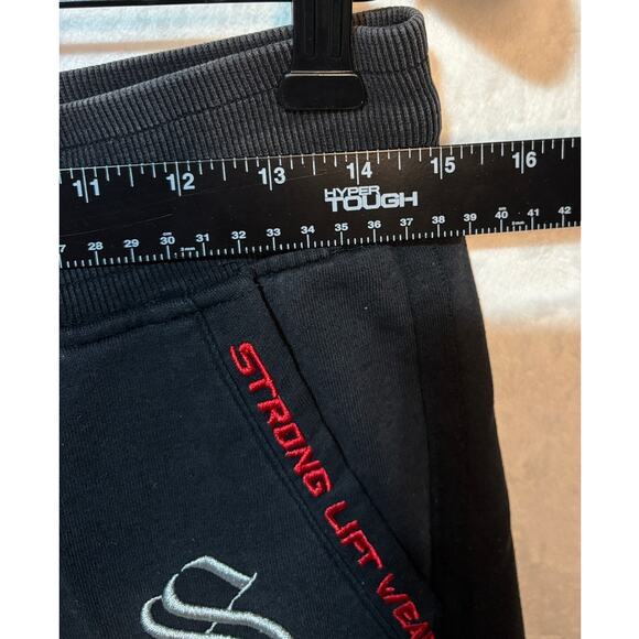 STRONG LIFT WEAR Mens S WEIGHT LIFTING Training GYM Warm-Up SWEAT PANTS Jogger - Picture 9 of 12